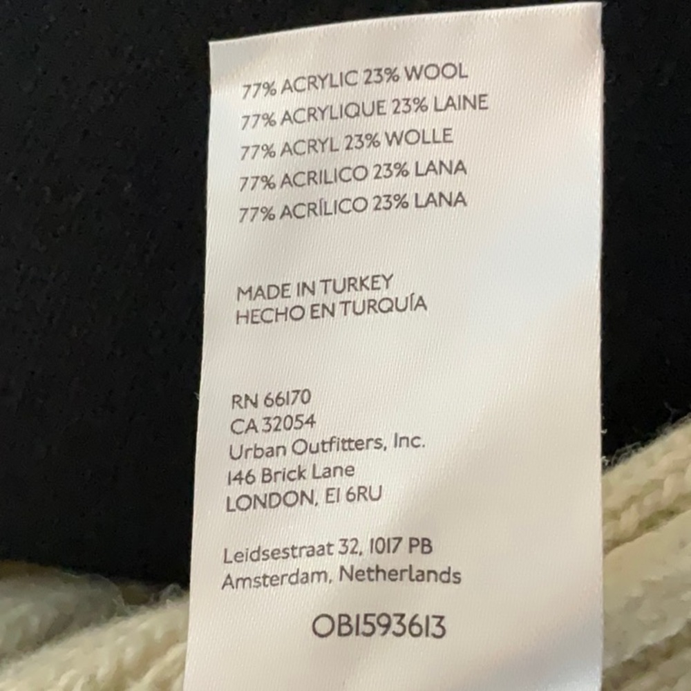 Free People Finely Maxi Cardi Ivory Oversized Cardigan Sweater S - Like New - Picture 7 of 8